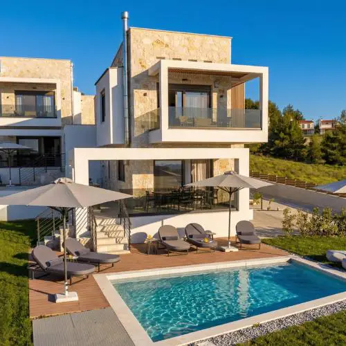 The Four Villas No1 Hanioti by Luxlikehome