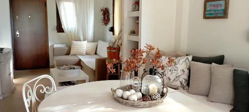 High aesthetics maisonette in the wood by the sea