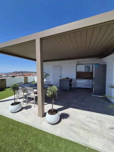 Nea Moudania downtown sea view penthouse