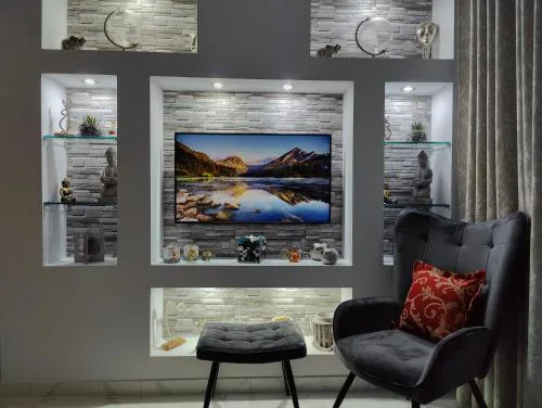 Cozy Sea View Apartment in Paralia