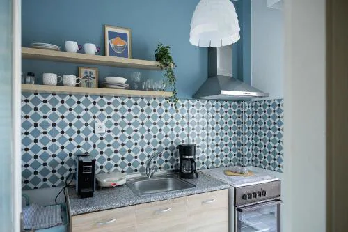 Zeusplace Paralia Apartment 2 and Private Parking
