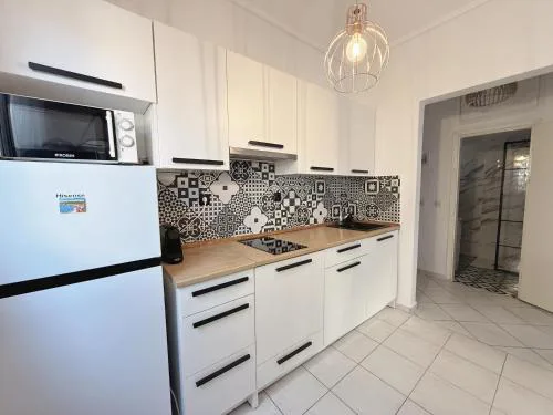 Cozy Apartment in Skala Fourkas,2 BR, 100m/Beach