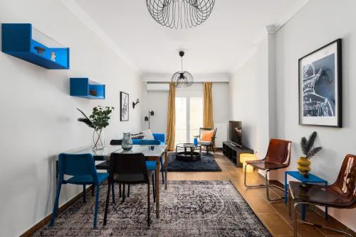 Indiana by halu! Stylish 2BD apartment next to Papafi Metro Station