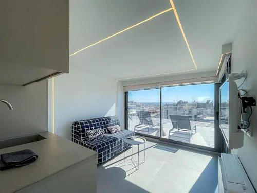 Luxury Studio Panoramic Sea & City View Central