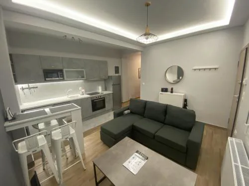 Renovated apartment with separate access