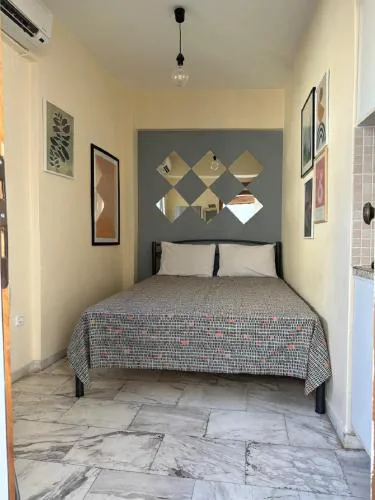 Tiny Loft Studio in the heart of Thessaloniki,17 square meters,on the terrace of the building