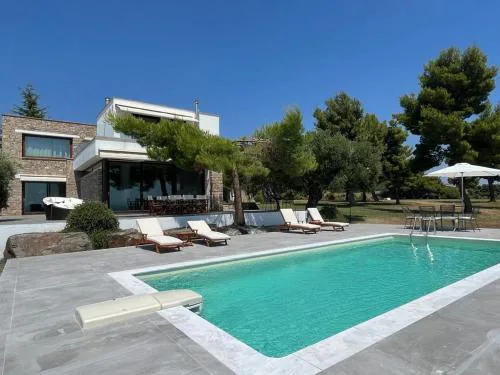 Vatopedi Serenity Pool Retreat by Halkidiki Villas