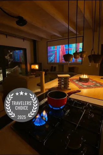 The forest chalet in Parnassus