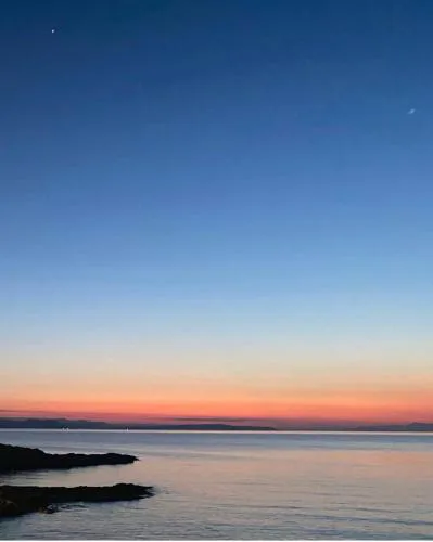 Calm escape by the sea