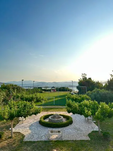 Seaside Villa with Private Football Pitch
