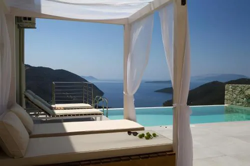 Romantic Villa Gialos Over Mikros
