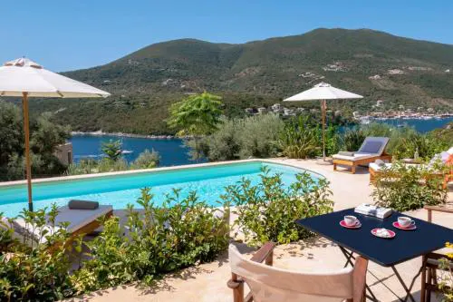 Villa Phos - Boutique Stone and Wood Sanctuary with Private Pool Near Sivota