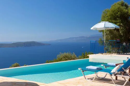 Villas Balcony - Lefkada-Travel