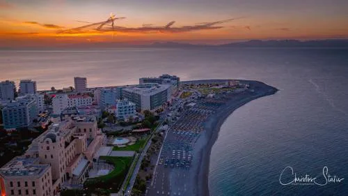 Elli beach apartment top location Rodos