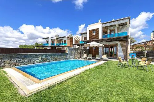 Holiday home in Kiotari with a terrace or balcony