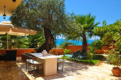 House Angelos D with sea view and private garden - Agios Gordios Beach