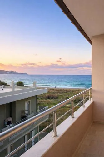 Golden View with Balcony
