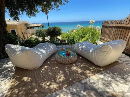 Just my dream beachfront Home 34 in Glyfada beach Corfu by New Era