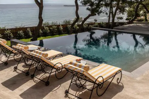 Bozonos Villa - Beachfront Simplicity with Heated Pool