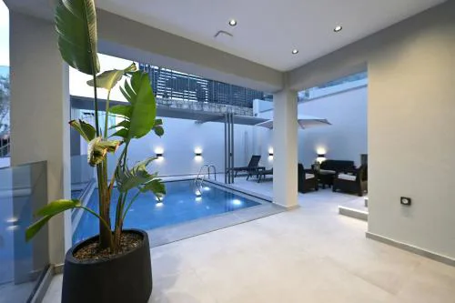 MGK Suites with a private swimming pool