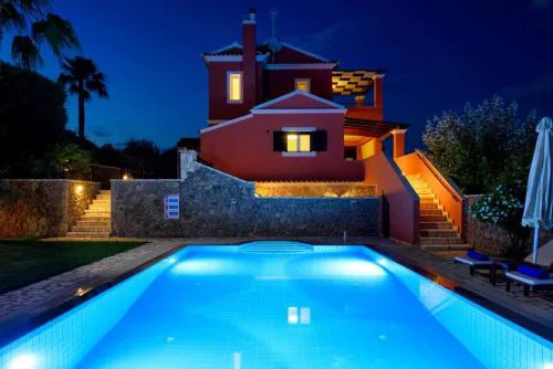 Luxury Corfu Villa - Villa Rose - Private Pool - 4 bedrooms