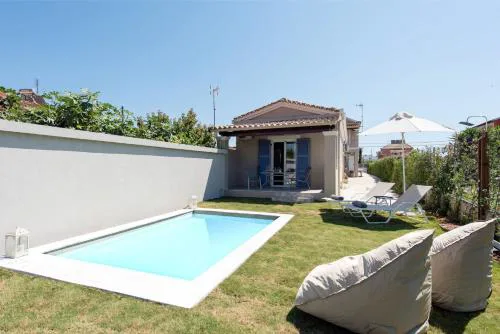Enchanting Corfu Retreat 1 Bedroom Villa Angelina Serene Pool