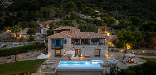 Casa Picimenti Zakynthos Marathias Luxury Ground Floor Villa Swimming Pool