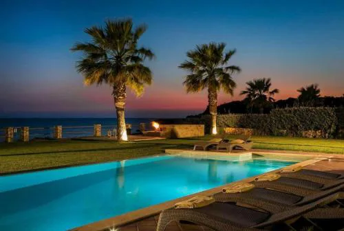 Astounding Seafront Kefalonia Villa 3 Bedrooms Villa Alegria Private Pool