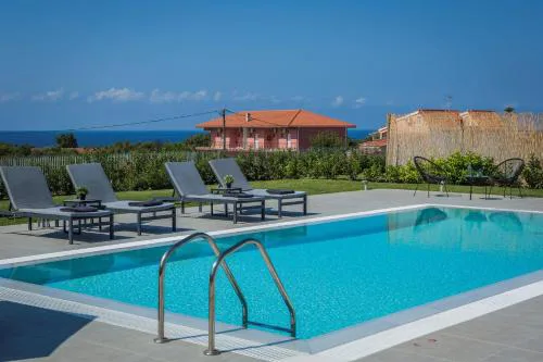 Elegant Svoronata Villa 3 Bedrooms Villa Julieta Private Pool Sea Views Kefalonia