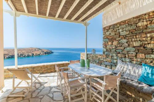 Sun Blooming Villa In Tinos Island