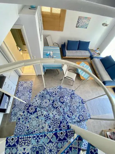 Cozy blue