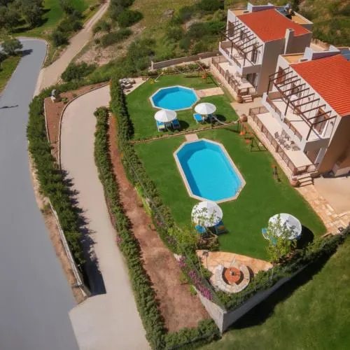 Triopetra Luxury Villas Fournou Lago up to 12 guests