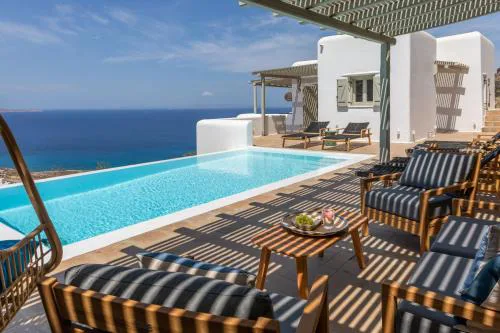 Modern Mykonos Villa Private Pool Stunning View