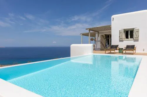 New Twin Villas in Mykonos Pool & Stunning Views