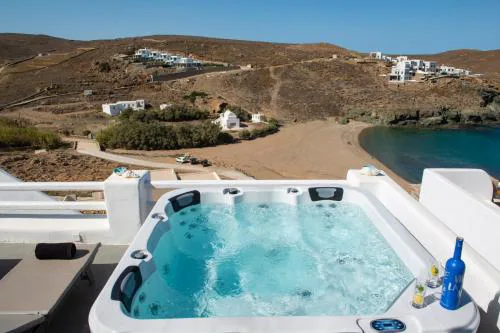 Villa Merhia Seaview Oasis with Pool & Hot Tub