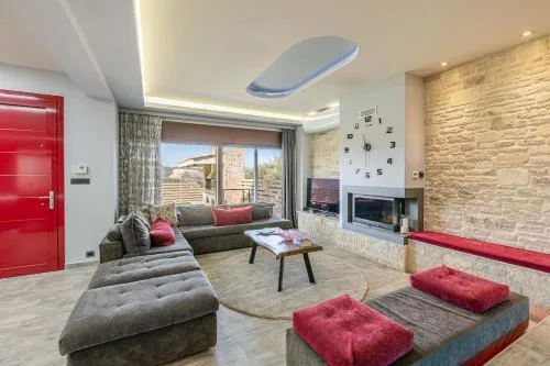 Stone Build Modern and Traditional Villa near Heraklion