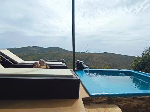 Cyclades hidden gem retreat with outdoor bathtub