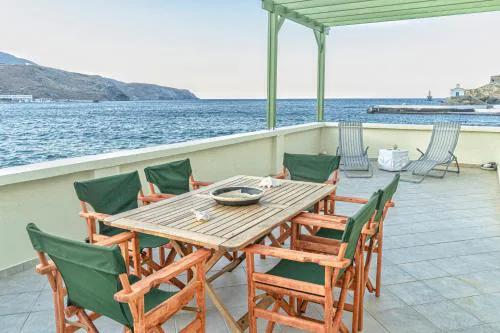 Seafront House in Andros Town by Explore Andros