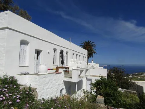 Traditional Cycladic House with a View
