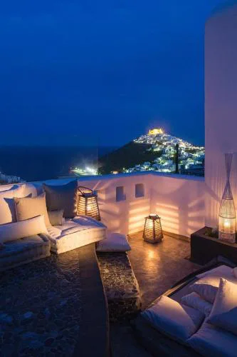 Elegant Astypalaia Villa Villa Ble Air Conditioning Hot Tub