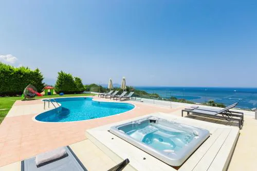 Kosta Mare Villa, Serene SeaViews, Pool & Hot Tub, By ThinkVilla