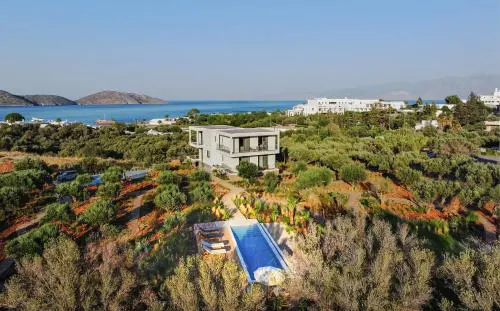 Villa Elounda Lion, 2 Pools, Hammam & Beach Access, By ThinkVilla