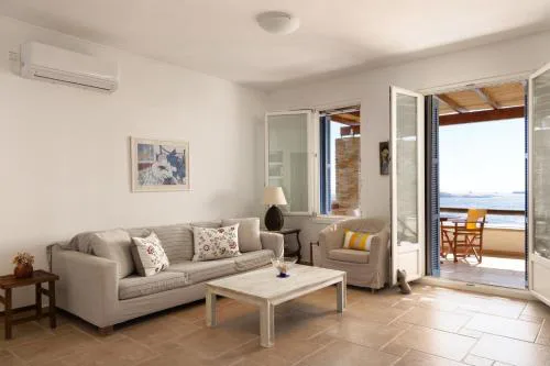 Sea & Sunset Terrace - Island House by Hostandros