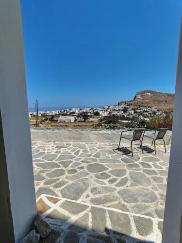 Thymariá - Chora view house