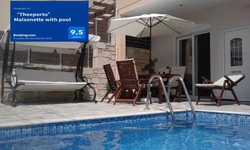“Theeporto” Maisonette with pool