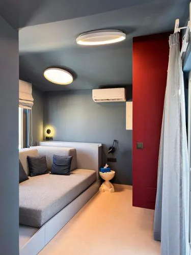Blue cozy apartment in city center