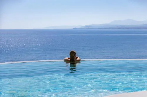 In Blue Villa, Sea View Reverie with a Secluded Beach by etouri