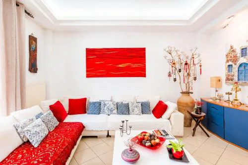 the cosy modern and comfortable apartment in the heart of Heraklion city centre