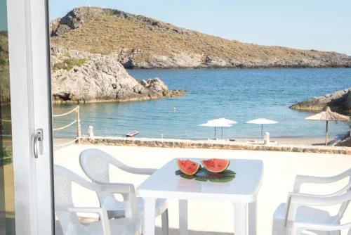 Beachfront Studio Kyma West ~ Crete's Hidden Gem