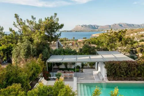 SeaView villa with piano by Chania Living Stories
